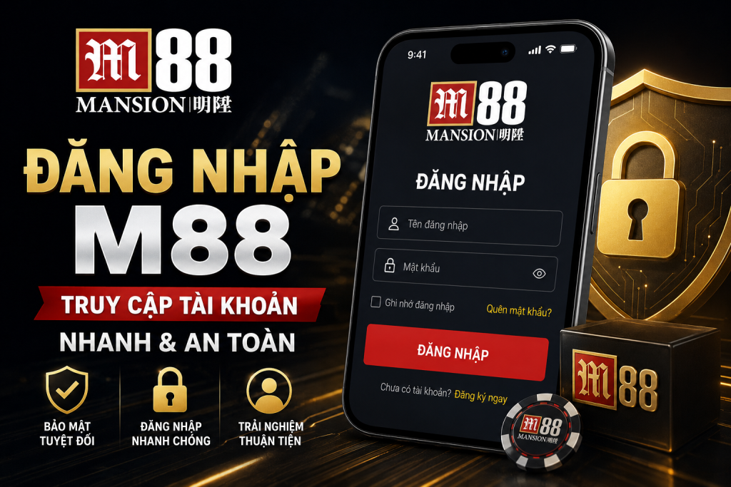 Chi tiết đăng nhập M88 đơn giản nhanh chóng
